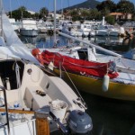 Avant le départ... sur les quais de Carqueiranne